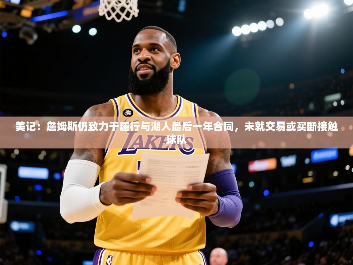 美记：詹姆斯仍致力于履行与湖人最后一年合同，未就交易或买断接触球队